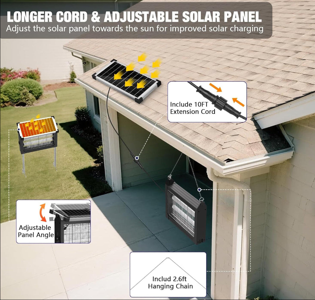 Advanced Solar Bug Zapper